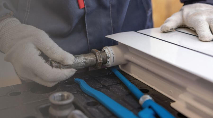 Professional water heater repair services in Collinsville, VA